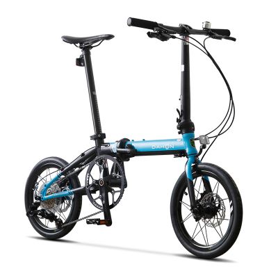 DAHON大行K3plus碟刹折叠自行车16英寸9速超轻便携单车男女通勤自行车